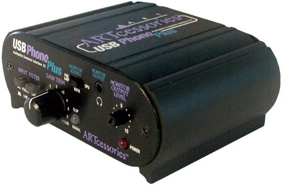 open zoom image for ART USB Phono Plus V2 RIAA Phono Preamp, Main