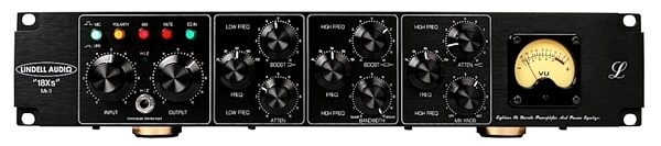 open zoom image for Lindell Audio 18XS Discrete Microphone Preamplifier and Equalizer, Front