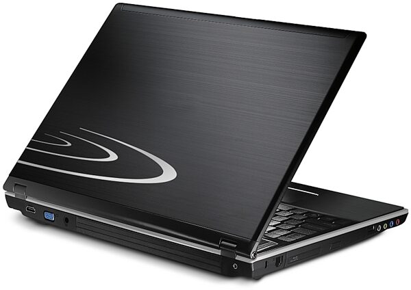 open zoom image for Rain Computers LiveBook Studio Laptop Audio Computer, Back