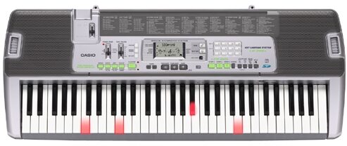 open zoom image for Casio LK200S Lighted Keyboard with USB, Top