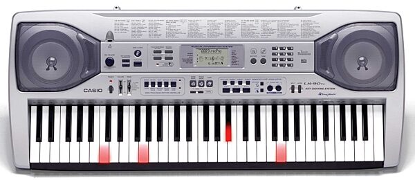 open zoom image for Casio LK90TV 61-Key Lighted Keyboard with TV Output, Main
