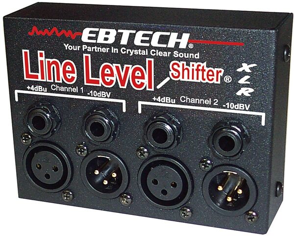 open zoom image for EBTech LLSXLR Line Level Shifter (2-Channel), Main