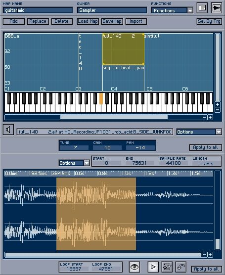 open zoom image for Native Instruments Reaktor Session (Macintosh and Windows), LoopEdit