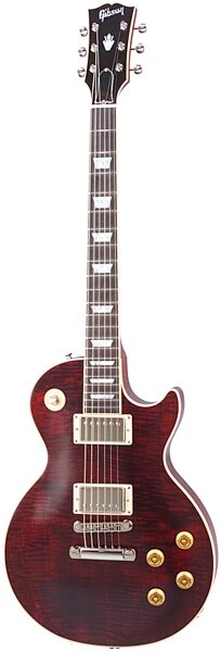 open zoom image for Gibson Les Paul Standard Limited Electric Guitar with 50s Neck (with Case), Black Cherry