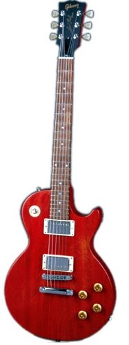 open zoom image for Gibson Les Paul Special Electric Guitar with P100 Pickups, Worn Cherry