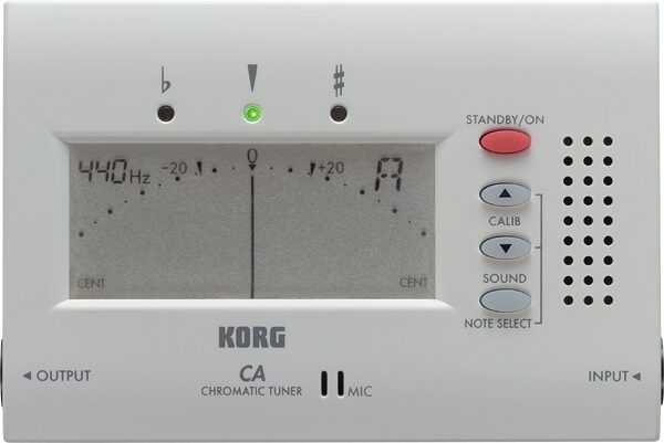 open zoom image for Korg CA40 Chromatic Tuner, Main