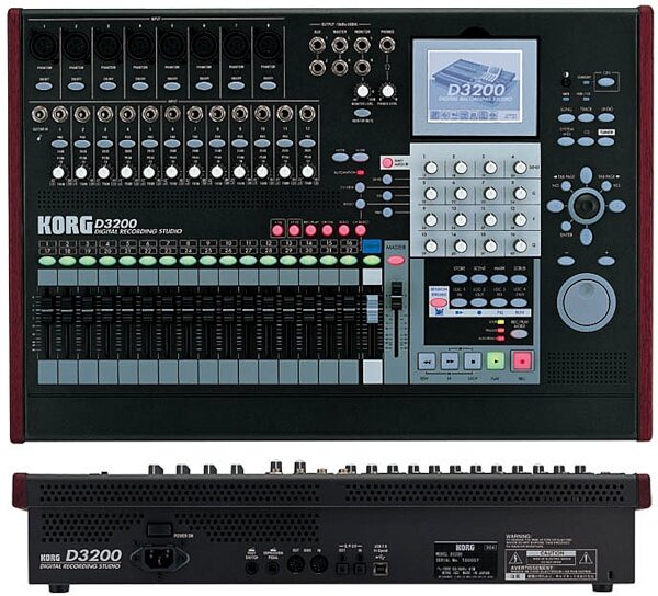 open zoom image for Korg D3200 32-Track Hard Disk Recording Workstation, Main