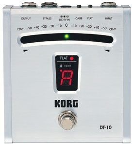 open zoom image for Korg DT10 Chromatic Pedal Tuner, Main