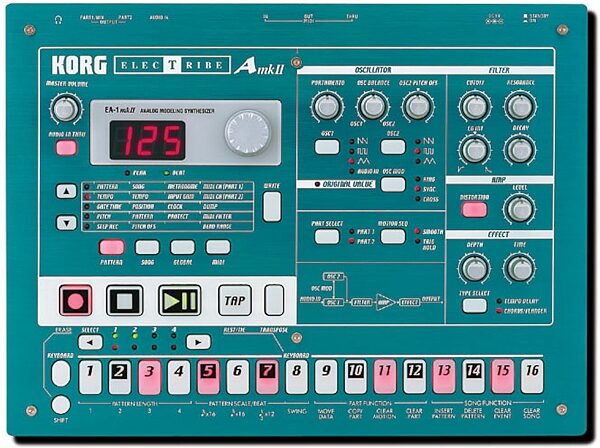 open zoom image for Korg EA1MKII Electribe A Analog Modeling Synth, Main
