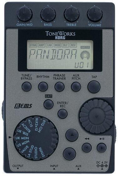 open zoom image for Korg ToneWorks PX4D Pandora Guitar and Bass Multi-Effects Processor, Main
