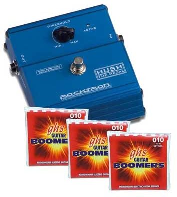 open zoom image for Rocktron Hush Noise Reduction Pedal, With GHS Strings