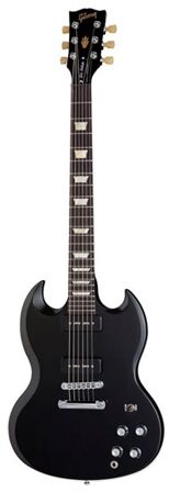 open zoom image for Gibson SG '50s Tribute Min-ETune Electric Guitar, Ebony