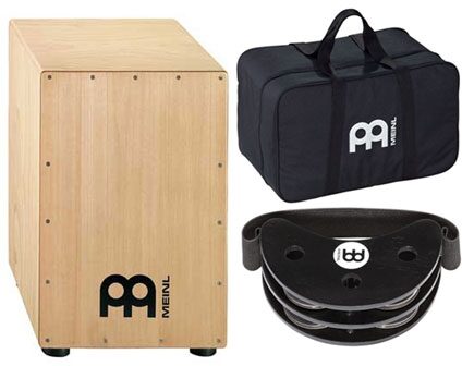 open zoom image for Meinl Headliner Series Cajon, With Foot Jingle and Bag