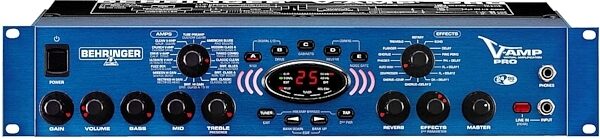open zoom image for Behringer V-Amp Pro Guitar Amp Modeling Processor, Front