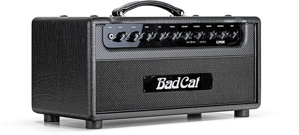 open zoom image for Bad Cat Lynx Guitar Amplifier Head (50 Watts), New, Angled Front