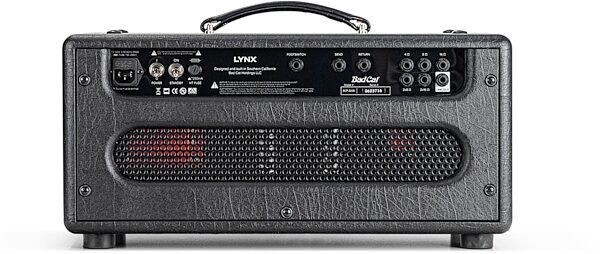 open zoom image for Bad Cat Lynx Guitar Amplifier Head (50 Watts), New, Rear detail Back