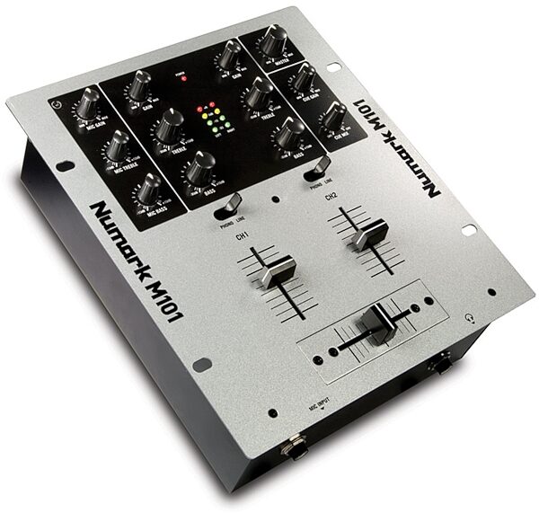 open zoom image for Numark M101 DJ Mixer (2-Channel), Angle