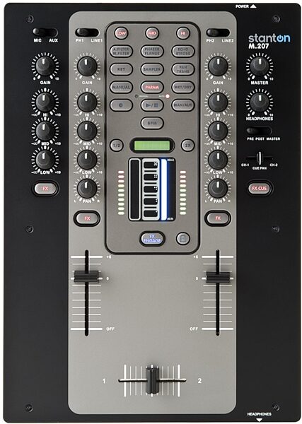 open zoom image for Stanton M.207 2-Channel DJ Mixer with Effects, Main