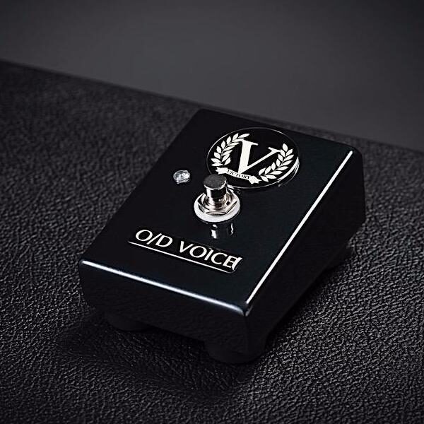 open zoom image for Victory Standard Single Footswitch for V130 (O/D Voice), Satin Black, view