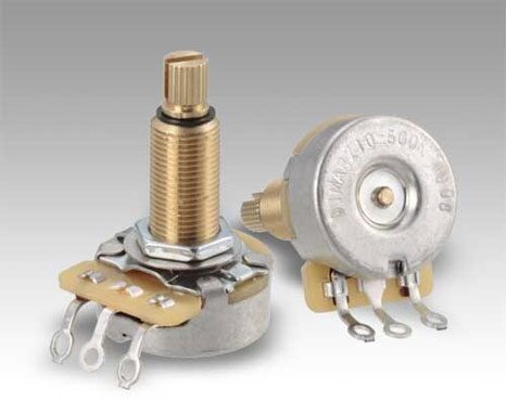 open zoom image for DiMarzio EP1201L 500K Long Shaft Pot, Main