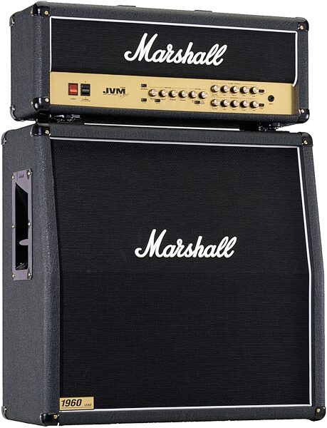 open zoom image for Marshall JVM Guitar Amplifier Half Stack with JVM210H Head and JCM1960A Cabinet, Main