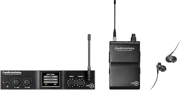 open zoom image for Audio-Technica M2 Wireless In Ear Monitor System, Main