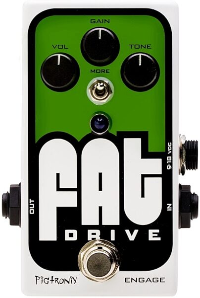 open zoom image for Pigtronix Fat Drive Tube Sound Overdrive Pedal, Main