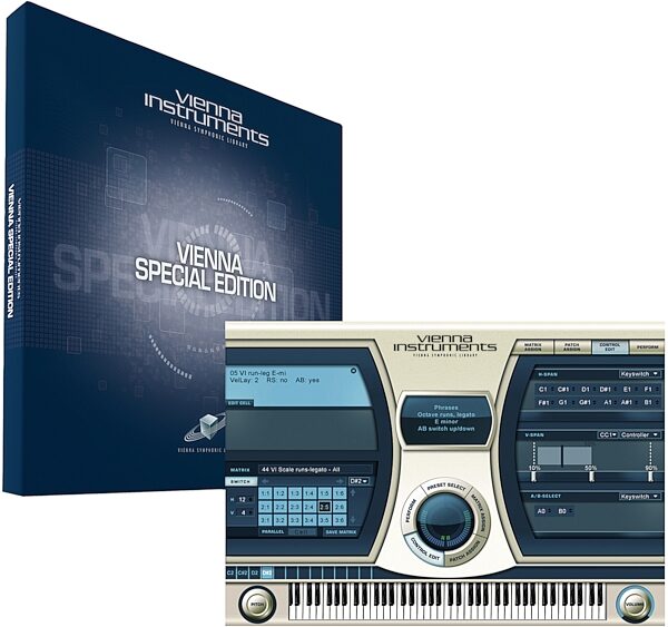 open zoom image for Vienna Instruments Vienna Special Edition Software (Mac and Windows), Main