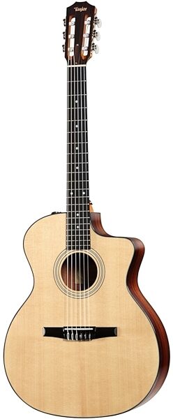 open zoom image for Taylor 214ce-N Classical Nylon Acoustic-Electric Guitar (with Gig Bag), Main
