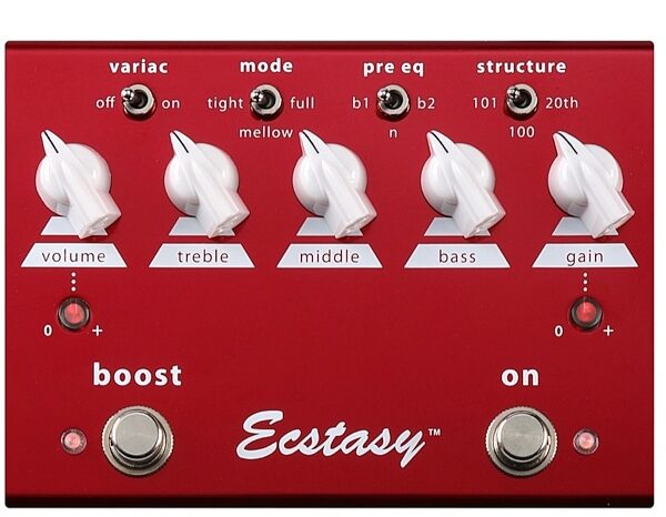 open zoom image for Bogner Ecstasy Red Overdrive Pedal, Main