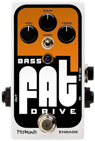 open zoom image for Pigtronix Bass FAT Drive Pedal, Main