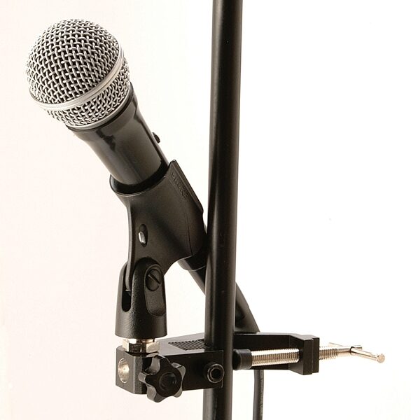 open zoom image for On-Stage TM01 Clamping Microphone Mount, Black, Main