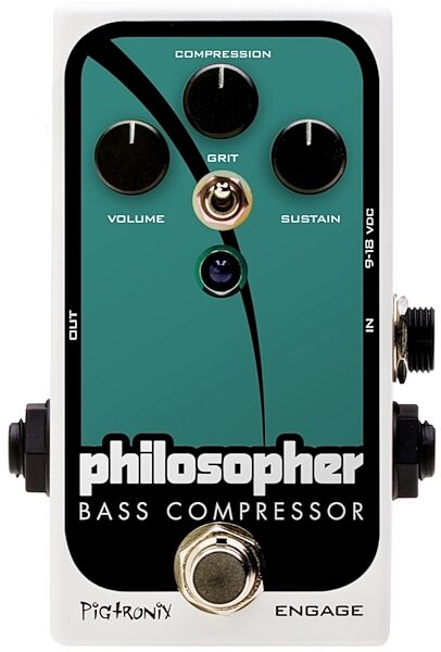 open zoom image for Pigtronix Philosopher Bass Compressor Pedal, Main