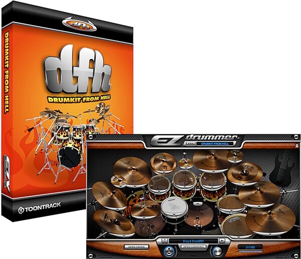 open zoom image for Toontrack Drumkit From Hell EZX Expansion for EZ Drummer Software, Main