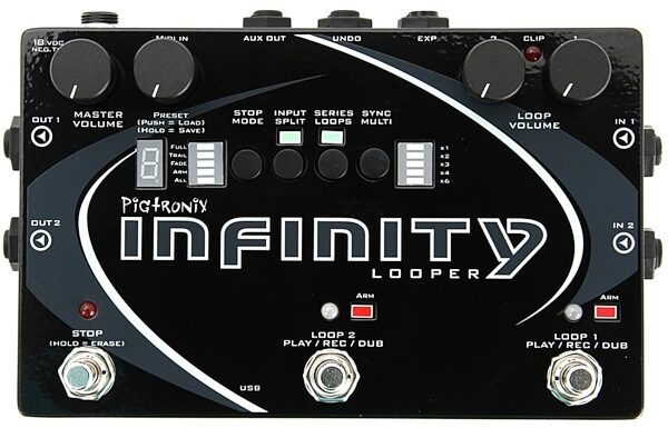 open zoom image for Pigtronix Infinity Stereo Performance Looper, Main