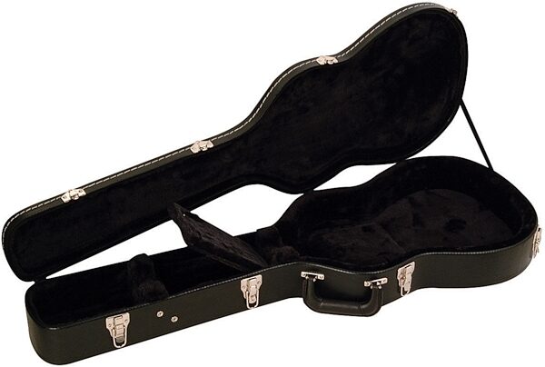 open zoom image for On-Stage GCSG7000 Double Cutaway Electric Guitar Case, Open
