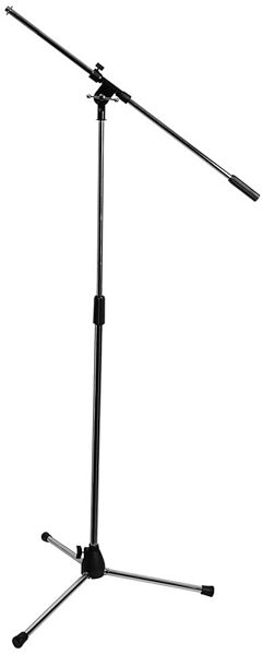 open zoom image for On-Stage 7701 Tripod/Boom Microphone Stand, Single, Chrome, 7701C, Chrome