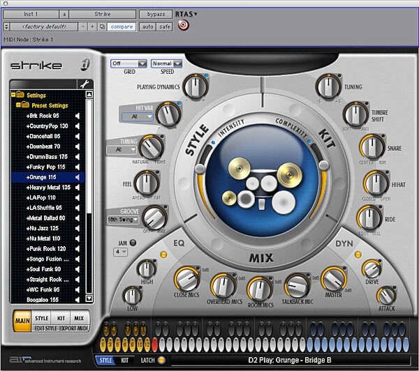 open zoom image for Digidesign Strike Virtual Drum Instrument RTAS DVD, Strike