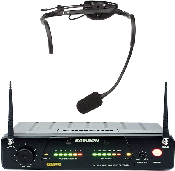 open zoom image for Samson Airline 77 UHF TD Wireless with QV10E Headset Transmitter, Main