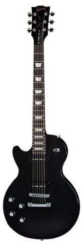 open zoom image for Gibson '50s Les Paul Tribute Electric Guitar, Left-Handed (with Gig Bag), Ebony