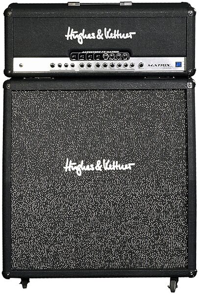 open zoom image for Hughes and Kettner Matrix 100 Guitar Amplifier Half Stack with Matrix 100 Head and SC412 Cabinet, Main