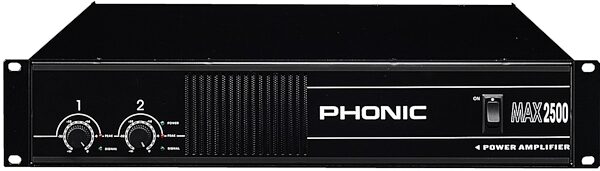 open zoom image for Phonic MAX2500 Stereo Power Amplifier, Main
