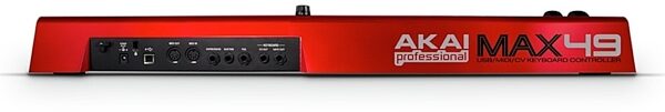 open zoom image for Akai MAX49 USB MIDI Controller Keyboard (49-Key), Back