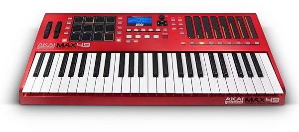 open zoom image for Akai MAX49 USB MIDI Controller Keyboard (49-Key), Front