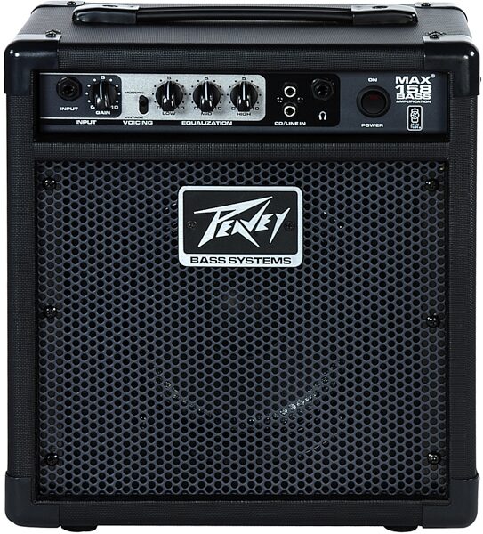 open zoom image for Peavey MAX158 Bass Combo Amplifier (15 Watts, 1x8"), Main