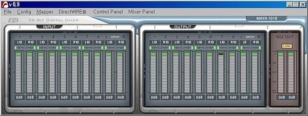 open zoom image for Audiotrak MAYA 1010 PCI Audio Interface, Screen Shot 2