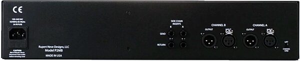 open zoom image for Rupert Neve Designs Portico II Master Buss Processor Stereo Compressor, Black, Action Position Back