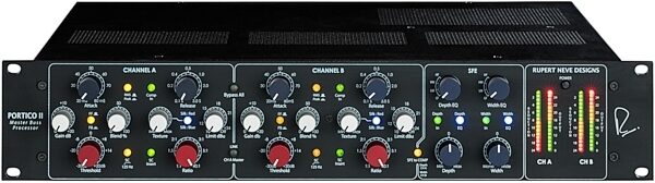 open zoom image for Rupert Neve Designs Portico II Master Buss Processor Stereo Compressor, Black, Main