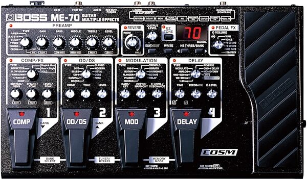 open zoom image for Boss ME-70 Guitar Multi-Effects Pedal, Main