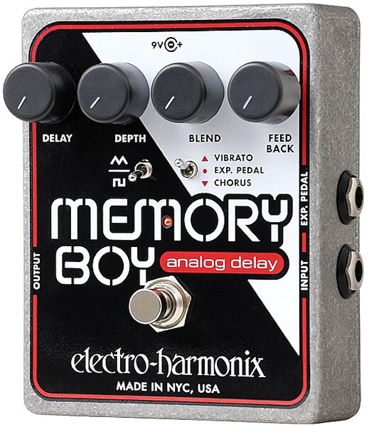 open zoom image for Electro-Harmonix Memory Boy Delay Pedal, With Power Supply, Main